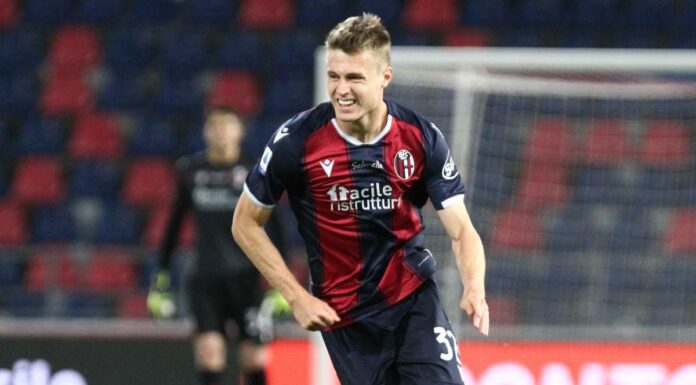 Bologna di misura sul Verona, la decide Svanberg