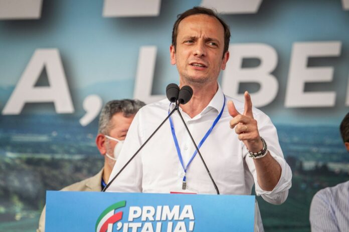 PRIMA L'ITALIA, MANIFESTAZIONE DELLA LEGA