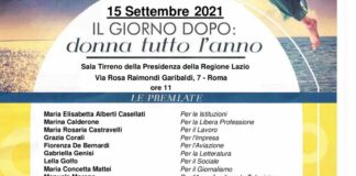 Premio “Il giorno dopo: Donna tutto l’anno” a 18 eccellenze italiane