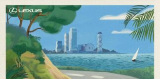 Lexus LC Convertible vince il Premio come Miglior Poster di Viaggio