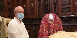 Il prefetto di Palermo Forlani in visita al museo di Casa Professa