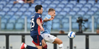 Cataldi salva la Lazio, 2-2 con il Cagliari