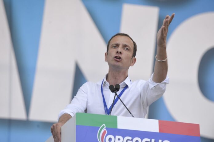 MANIFESTAZIONE DEL CENTRO DESTRA ORGOGLIO ITALIANO