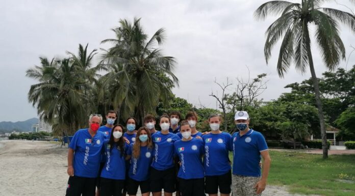 Al via campionato mondiale Nuoto pinnato di fondo