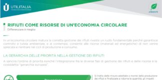 Utilities italiane investono 280 mln l’anno in economia circolare