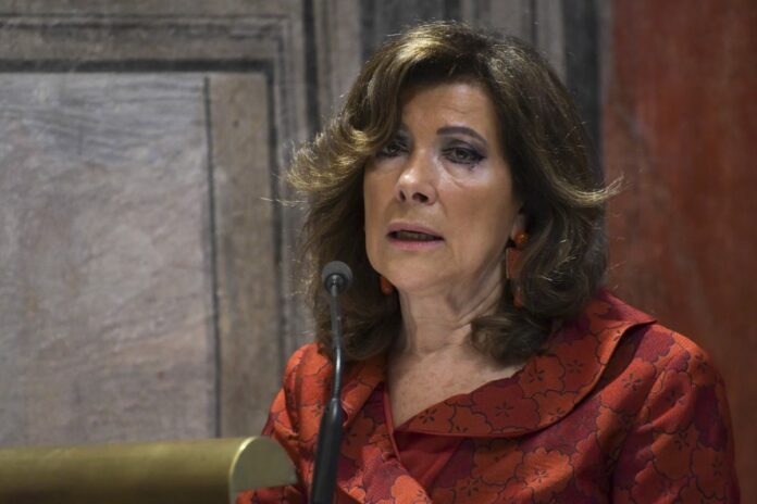 MARIA ELISABETTA ALBERTI CASELLATI PRESIDENTE DEL SENATO