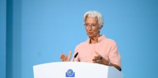 Lagarde rassicura i mercati, tassi fermi fino al 2023