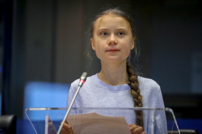 GRETA THUNBERG A BRUXELLES