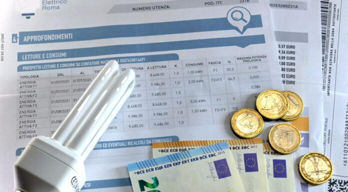 Bollette, con l’intervento del Governo +29,8% elettricità e +14,4% gas