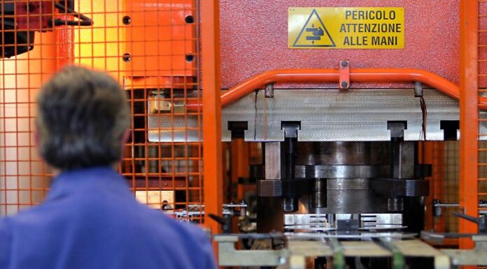 Lavoro, denunce d’infortunio in crescita nei primi 8 mesi