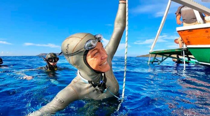 Alessia Zecchini da record anche nell’assetto costante con pinne