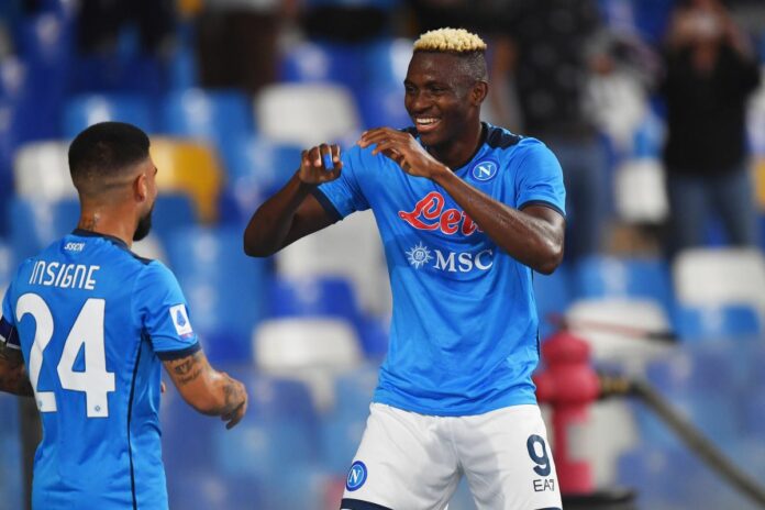 Italian football Serie A match SSC Napoli vs Cagliari Calcio