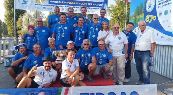 Italia della pesca al colpo vince Mondiale per nazioni