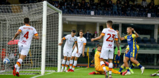 Il Verona di Tudor ferma la Roma, 3-2 al Bentegodi