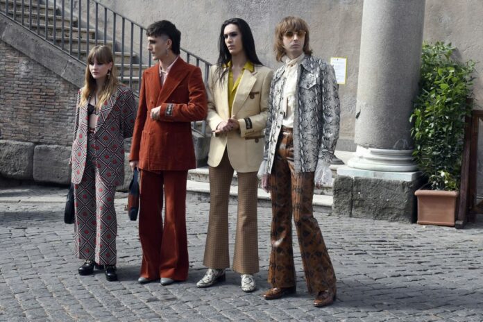 I MANESKIN PREMIATI DALLA SINDACA RAGGI CON LA LUPA CAPITOLINA