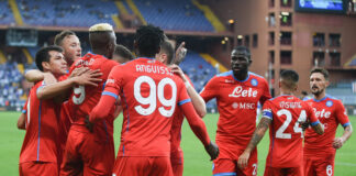 Napoli a punteggio pieno, al Ferraris 4-0 alla Samp