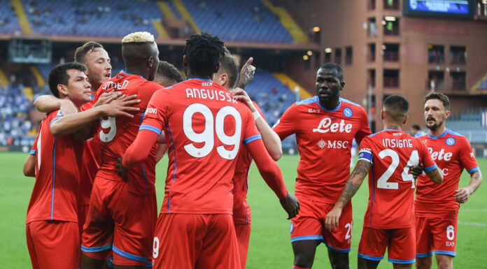 Napoli a punteggio pieno, al Ferraris 4-0 alla Samp