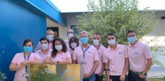 Tumore al seno, P&G di Gattatico si veste di rosa per la prevenzione