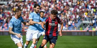 Bologna travolgente al Dall’Ara, Lazio battuta 3-0