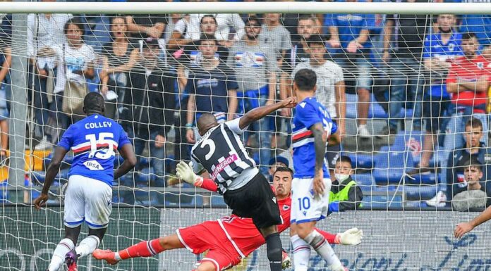 Spettacolo, gol ed emozioni, Sampdoria-Udinese finisce 3-3