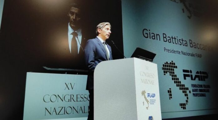 Immobiliare, Baccarini eletto presidente nazionale al congresso Fiaip