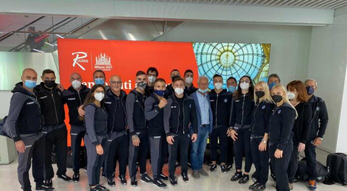 Delegazione azzurra partita per i Mondiali giapponesi