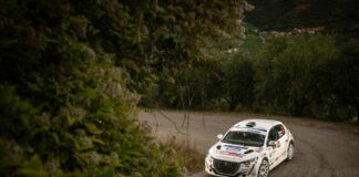 Lucchesi jr vince il Peugeot Competition 208 Rally Cup Top 2021