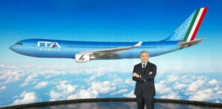 Nasce ITA Airways, livrea azzurra per la nuova compagnia di bandiera