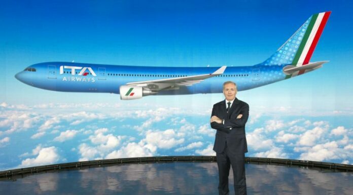 Nasce ITA Airways, livrea azzurra per la nuova compagnia di bandiera