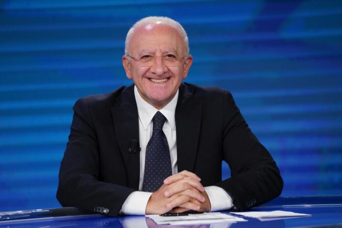 VINCENZO DE LUCA PRESIDENTE REGIONE CAMPANIA