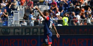 Primo successo del Cagliari, 3-1 alla Sampdoria