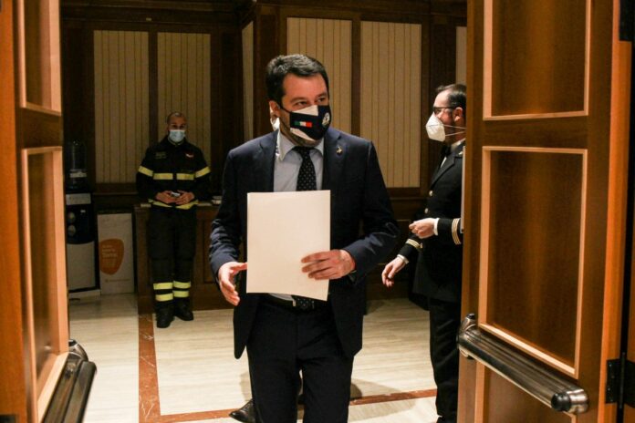 MATTEO SALVINI LEADER LEGA