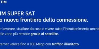 Tim lancia il servizio internet satellitare Super Sat