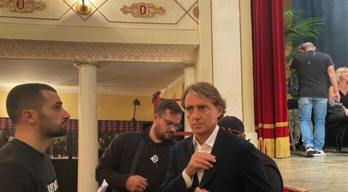 Iniziate riprese con Mancini per spot promozionali 2022 Regione Marche