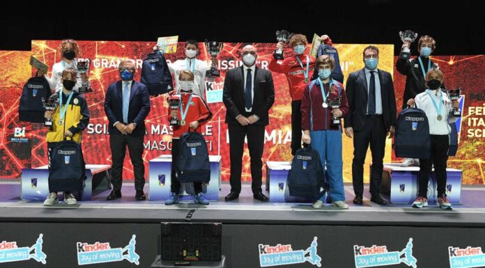 Assegnati ultimi tre titoli italiani u.14 al Trofeo Kinder