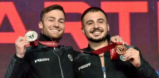 Ai Mondiali doppietta azzurra agli anelli: argento Lodadio, bronzo Maresca