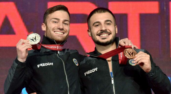 Ai Mondiali doppietta azzurra agli anelli: argento Lodadio, bronzo Maresca