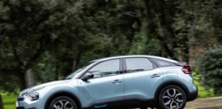 Con nuova Citroen e-C4 elettrica comfort ai massimi livelli