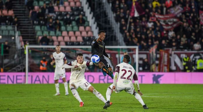 Salernitana in rimonta al “Penzo”, Venezia beffato al 95′