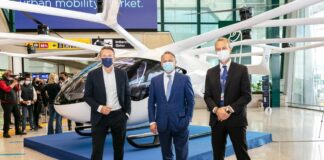 Atlantia, AdR e Volocopter portano in Italia i taxi aerei elettrici
