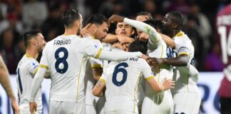 Al Napoli il derby con la Salernitana, decide Zielinski