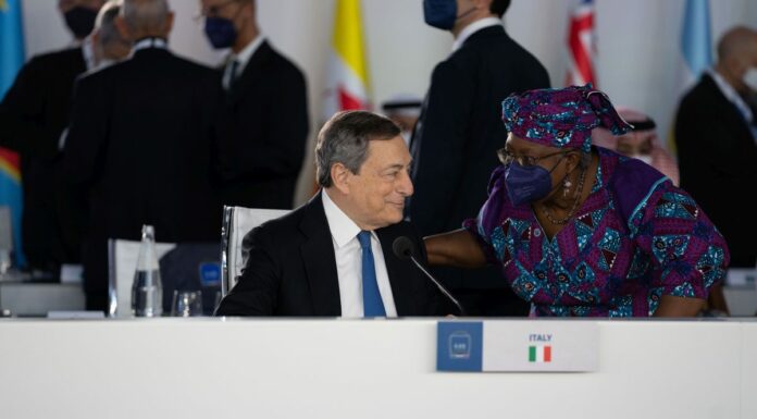 Draghi al G20 “Multilateralismo unica via”, accordo sulla Global Tax
