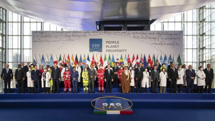 G20 Summit - family photo - ph. Massimiliano De Giorgi