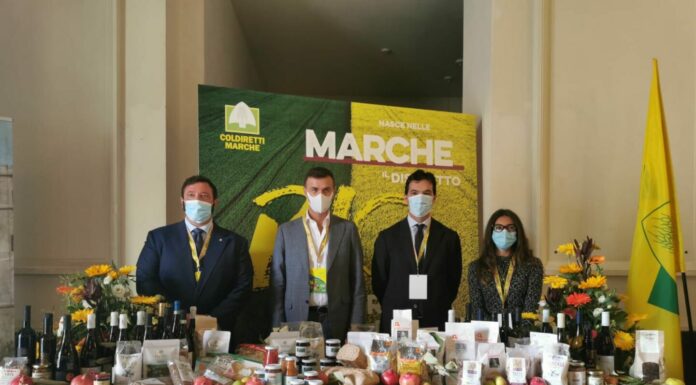 Acquaroli e Carloni all’evento Coldiretti Marche “L’agricoltura che verrà”