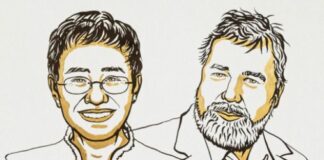 Il Nobel per la pace ai giornalisti Ressa e Muratov