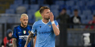 Prima sconfitta per l’Inter, la Lazio vince 3-1