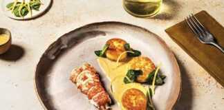 Gli ospiti di Costa Crociere a tavola con 3 Star del gusto piatto Costa Crociere