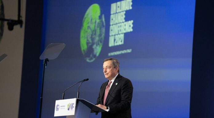 Cop26, Draghi: “Mi aspetto che vada più in là dei risultati del G20”