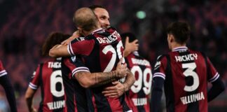 De Silvestri e Arnautovic a segno, Bologna-Cagliari 2-0