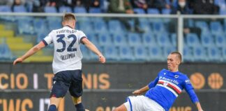 Bologna corsaro, Sampdoria piegata 2-1